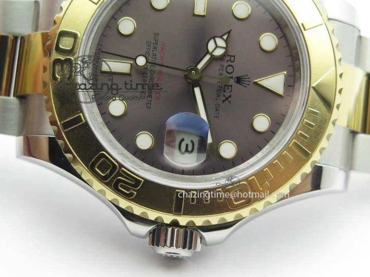 MiroTime 0515 Durable Yacht-Master 116622 BP-Maker Best Edition SS YG Gray Dial On SS YG Bracelet SA 3810